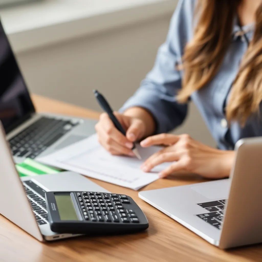 Nederlandse professional die budgetteringsvaardigheden leert