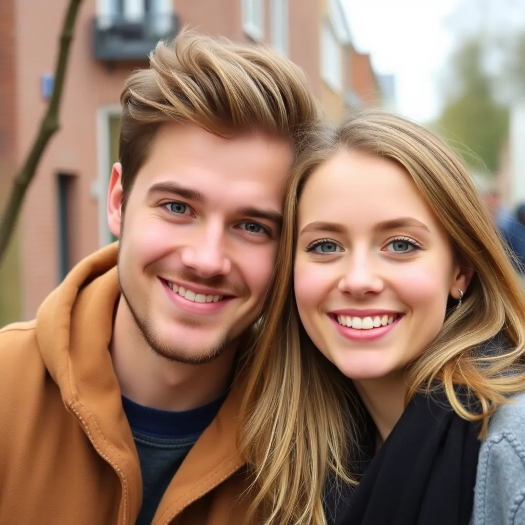 Portret van Emma en Tim uit Rotterdam